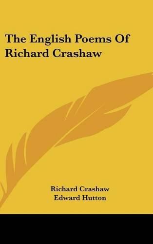 The English Poems of Richard Crashaw