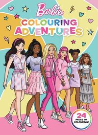 Cover image for Barbie: Colouring Adventures (Mattel)