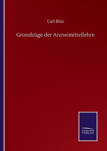 Cover image for Grundzuge der Arzneimittellehre