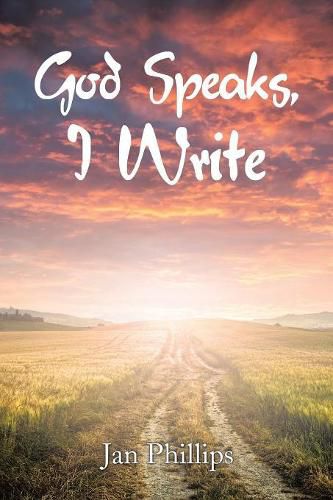 Cover image for God Speaks, I Write