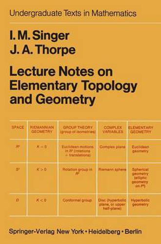 Cover image for Lecture Notes on Elementary Topology and Geometry