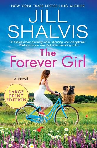 Cover image for The Forever Girl [Large Print]