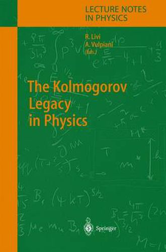 Cover image for The Kolmogorov Legacy in Physics