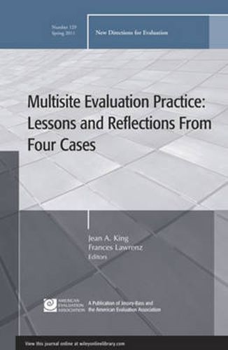 Cover image for Multisite Evaluation Practice: Lessons and Reflections From Four Cases