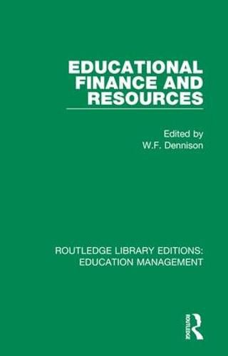 Cover image for Educational Finance and Resources