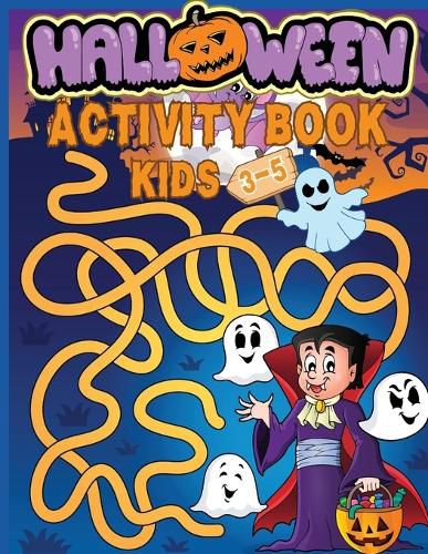 Cover image for Halloween Activity Book for Kids Ages 3-5