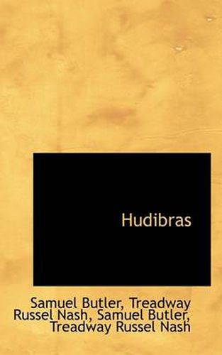 Cover image for Hudibras