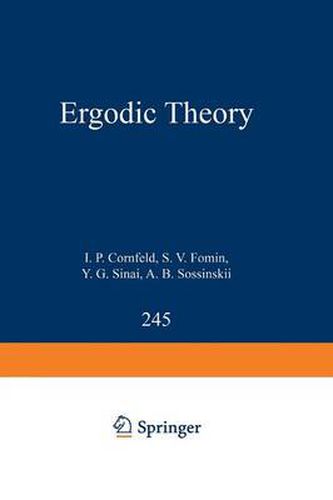 Cover image for Ergodic Theory