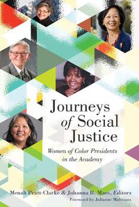Cover image for Journeys of Social Justice: Women of Color Presidents in the Academy