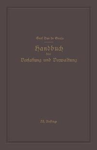 Cover image for Handbuch Der Verfassung Und Verwaltung in Preussen Und Dem Deutschen Reiche