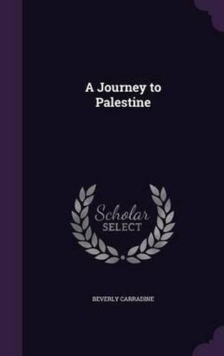 Cover image for A Journey to Palestine