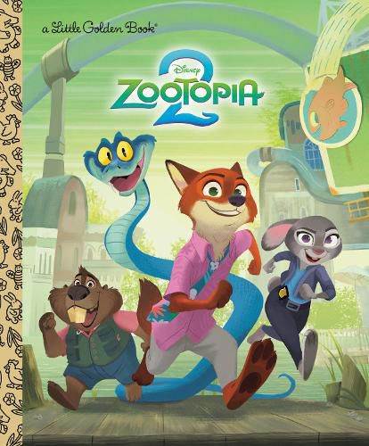 Cover image for Disney Zootopia 2 Little Golden Book