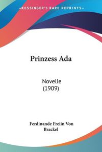 Cover image for Prinzess ADA: Novelle (1909)