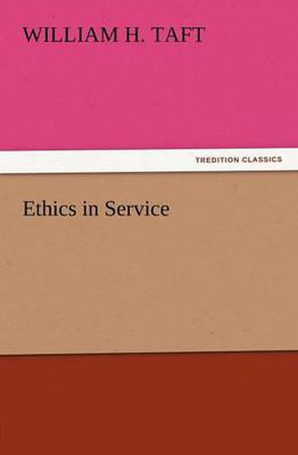 Cover image for Ethics in Service