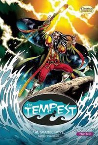 Cover image for The Tempest the Graphic Novel: Plain Text