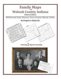 Cover image for Family Maps of Wabash County, Indiana