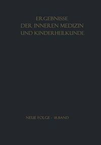 Cover image for Ergebnisse der Inneren Medizin und Kinderheilkunde