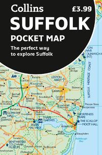 Cover image for Suffolk Pocket Map: The Perfect Way to Explore the Suffolk