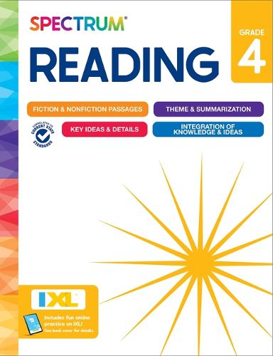 Cover image for Spectrum Reading Workbook, Grade 4