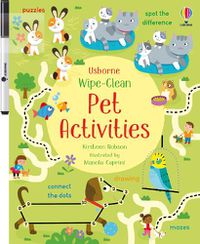 Cover image for Wipe-Clean Pet Activities