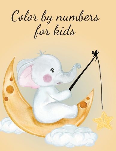Cover image for Color by numbers for kids