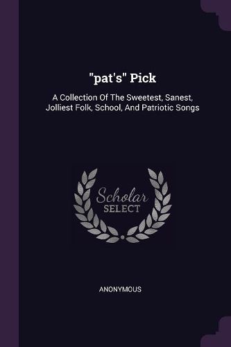 Cover image for "pat's" Pick