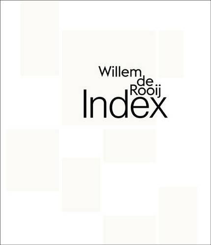 Cover image for Willem de Rooij: Index