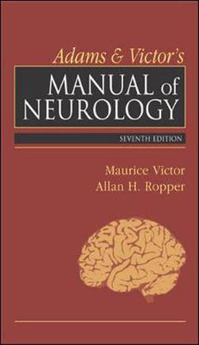 Cover image for Adams & Victor's Manual of Neurology