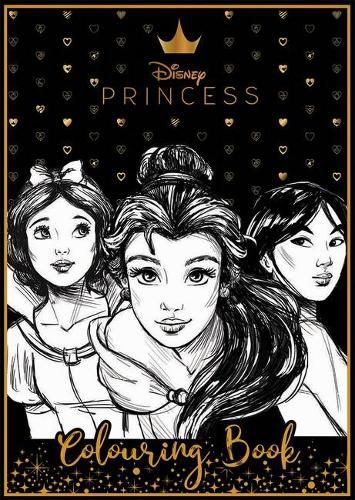 Cover image for Disney Princess: Adult Colouring