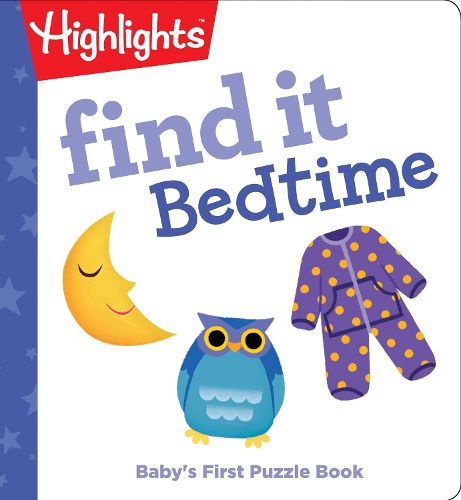 Cover image for Find it Bedtime - Baby's First Puzzle Book