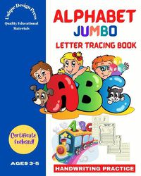 Cover image for Alphabet Jumbo Letter Tracing Book