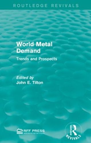 Cover image for World Metal Demand: Trends and Prospects