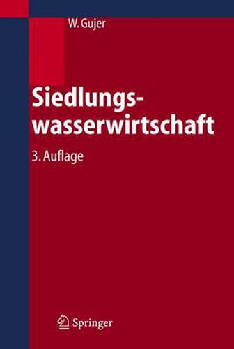 Cover image for Siedlungswasserwirtschaft