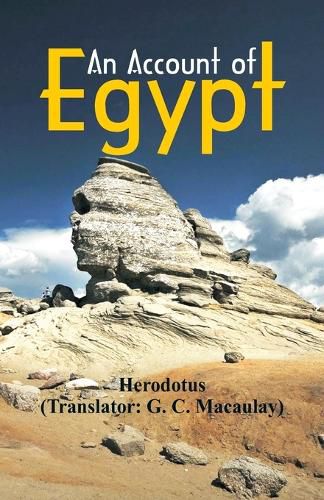 Cover image for An Account of Egypt