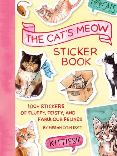 Cover image for The Cat's Meow Sticker Book