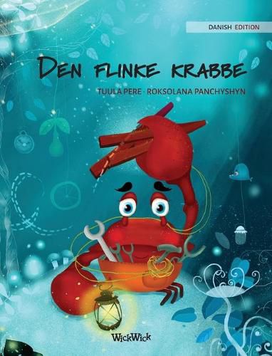 Cover image for Den flinke krabbe (Danish Edition of The Caring Crab)