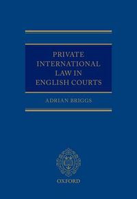 Cover image for Private International Law in English Courts