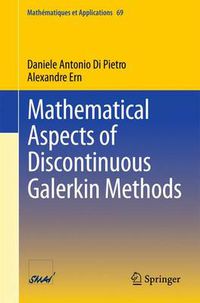 Cover image for Mathematical Aspects of Discontinuous Galerkin Methods