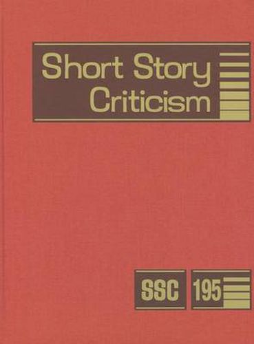 Cover image for Short Story Criticism: Excerpts from Criticism of the Works of Short Fiction Writers