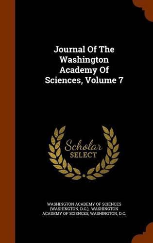 Journal of the Washington Academy of Sciences, Volume 7