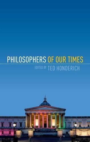 Cover image for Philosophers of Our Times