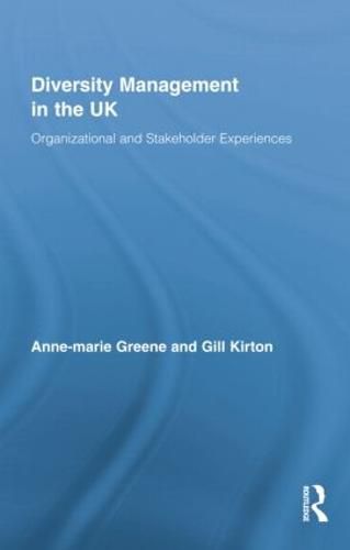 Cover image for Diversity Management in the UK: Organizational and Stakeholder Experiences