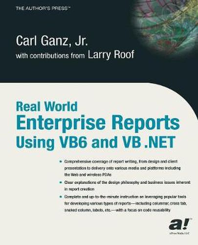 Cover image for Real World Enterprise Reports Using VB6 And VB .NET