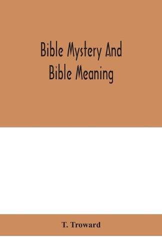 Bible mystery and Bible meaning