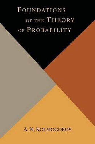 Cover image for Foundations of the Theory of Probability