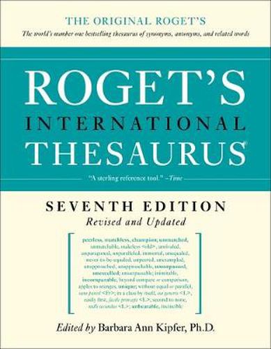 Cover image for Roget's International Thesaurus 7th Edition