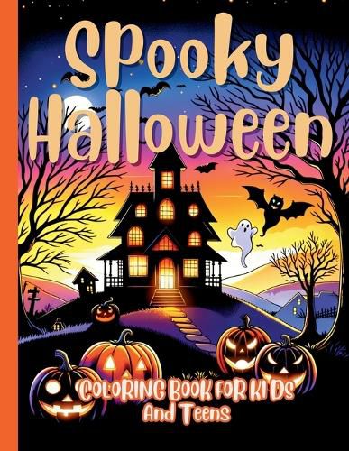 Cover image for Spooky Halloween Coloring Adventures