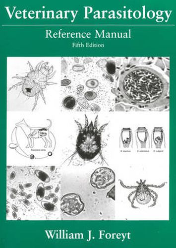 Cover image for Veterinary Parasitology Reference Manual