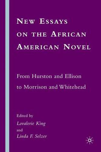 Cover image for New Essays on the African American Novel: From Hurston and Ellison to Morrison and Whitehead