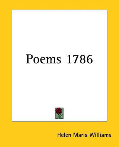 Cover image for Poems 1786